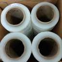 PackageZoom 4 Rolls 18" x 1500 Ft Stretch Wrap Heavy Duty, Industrial Strength Shrink Wrap, 55 Gauge High Performance Stretch Film Replaces 80 Gauge Low Films, Clear Hand Stretch Wrap (18" wide x 1500 ft x 4 Rolls)
