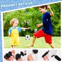 LovesTown 4-Pack Sports Balls, 5-Inch Soccer, Basketball, Playground Balls & 7 Inch Footballs for Toddlers with Pump Indoor Outdoor Toys Birthday Party Favors for Kids