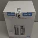 Admettre Humidifiers for Bedroom Large Room Baby, 4L Ultrasonic Cool Mist Humidifier, 304 Stainless Steel humidifiers, Auto Humidity Control, Humidity Display, Night Light, Quiet, Timer, Aromatherapy