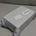 Butt Wipes Dispenser 7.28" L * 4.80" W * 2.75" H, Bathroom Flushable Baby Wipes Container Holder Nursery (Grey)