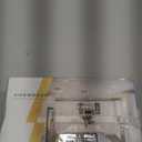 Amerdeco 6 Pack Brushed Satin Nickel and Champagne Bronze Cabinet Pulls 5 Inch(128MM) Hole Centers Kitchen Cabinet Handles Cabinet Hardware Cupboard Handles Drawer Pulls