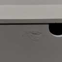 Wisuce Bamboo Desk Organizer - Mini Bamboo Desk Drawer Tabletop Cosmetic Storage Organization for Office or Home White with Shelf