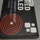 Red Light Therapy Belt - Vibration Massage Heated Red Light Therapy Device for Body, Wireless Controller, 3-in-1 Chips 660nm&850nm, for Back Shoulder Waist Abdomen Muscle Pain Relief (48 * 8 in)