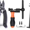Universal Bike Chain Tool Kit with Bike Breaker Main Chain Pliers Chain Checker for Road MTB Bike 1-13 Speed Chain Disassemble Chain Splitter and Breaker