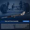 Autoround 4425004030 Hydraulic Power Steering Rack and Pinion Compatible with Toyota Tacoma 2005-2022