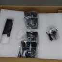 suptek Keyboard Tray Under Desk Pull Out with C Clamp Mount, Computer Keyboard & Mouse Tray, 25.6 (30 Including Clamps) x 11.8 inch Slide Out Platform Computer Drawer for Typing, Black, DSF1