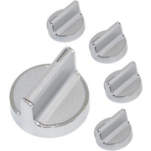 W10828837 Range Stove Knobs Replacement for Whirlpool and Amana Gas Range-5 Pack