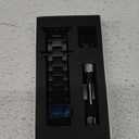 Solace Bands Lightweight Perma Watch Band - Universal Fit for Apple Watch Bands for Women and Men, iWatch Bands for 38mm 40mm 41mm 42mm 44mm 45mm 49mm Ultra, SE and Series Series 10 9 8 7 6 5 4 3 2 1 (Matte Solid) (38/40/41/42/44/45mm, Black and White)