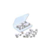 30 Pack Ceramic Wire Connector,High-Temp Screw Wire Connector,Twist Caps for High Temperature Repairs,18-8 AWG Ceramic Wire Nuts (Small)