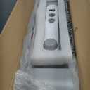 BLACK+DECKER Box Fan with 3 Speed Settings, 20 Box Fan with Carrying Handle, Rotary Knob and Recessed Cord Storage, Portable Fan and Cooling Fan for Home, Office, Garage, Basement & More (White)