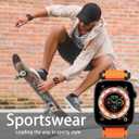 Compatible with Apple Watch iWatch Nylon Band Series 10 9 8 7 6 5 4 3 2 1 Ultra FE 49mm 46mm 45mm 44mm 42mm 41mm 40mm 38mm Men Sport Tactical Rugged Loop Breathable Strap (Green)