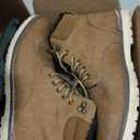 Vostey Men's Hiking Boots Waterproof Casual Chukka Boots for Men (10.5, Bmy670b-brown Cotton)