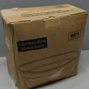 DUTZUN Mixing Bowls with Lids Set - 16pcs Stainless Steel Mixing Bowl Set with Colander, 3 Grater Attachments, Non-Slip Bottom, Metal Nesting Bowls with Strainer for Mixing & Serving - Black