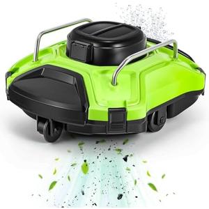 【2025 Upgraded】 Cordless Robotic Pool Vacuum Pool Cleaner Automatic Pool Cleaning Robot 25° Climbing, 120Mins Running Time, Self-Parking, Powerful Suction Pool Cleaner Vacuum Irregular Swimming Pools