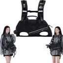 Wakytu Dog Lift Harness for Small Dogs,Dog Backpack Carrier Medium (8.5-17.5 lbs)