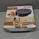 24PCS Mini Pancake Maker Machine, Nonstick Electric Dutch Pancakes Griddle, Adjustable Heat Multi-Use Poffertjes Pan, Simple & Easy Baker for Home and Restaurants, Perfect for Breakfast & Desserts