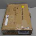 Deluxe Bird Feeding Station Kit - Wild Bird Feeder Hanging Pole With Multi Feeder, Suet Cage, Planter Hanger, and Squirrel Guard Baffle for Attracting Birds