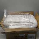 Bwarm Multizone Heated Mattress Pad Queen, Electric Mattress Pad Sherpa Fleece Bed Warmer with 9 Heat Settings, 1-12 Hours Auto Off Deep Pocket, Machine Washable, Wave White Queen 60" x 80"