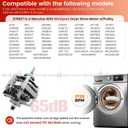 0EM 279827 Dryer Drive Motor with Pulley (Upgraded Blower Shaft Length) by puxyblue - Compatible with MayTag Kitchenaid Kenmore Whirlpool Dryer Motor Replaces AP3094245, EAP334304, PS334304,W10194250