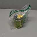 Puraville Insulated Tumblers with Lid, 14 oz Travel Coffee Mug Stainless Steel Vacuum Cup, Leak Proof Reusable Double Walled Coffee Tumbler for Iced and Hot Drinks, Yellow