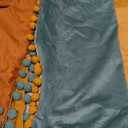 MONDAY MOOSE Decorative Throw Pillow Covers Cushion Cases, Set of 3 Soft Velvet Pom Poms Double-Sided Designs, Mix and Match for Home Decor, Pillow Inserts Not Included (20x20 inch, Orange/Teal)