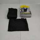 Sun Zero Lights Out Portable Travel 100% Blackout Suction Cup Curtain Panel, 50" x 78", Black