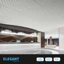 Art3d 2x4 ft Drop Ceiling Tiles 12-Pack, White, 3D Wall Panels with Semi-Cylinder Design for Interior Wall Decor, 24"x48"