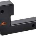 4.25" Rise & Drop Hitch 2 inch Receiver,Trailer Hitch Extender/Towing Hitch Receiver for Trailers,With7 & 9" Trailer Extender Adjustable Tow Hitch Made of 2" Solid Sturdy Metal with Anti-Rattle Bolts