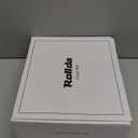 Rollda Kids Cowboy Boots for Boys Girls Western Square Toe Cowgirl Boots with Walking Heel (Toddler/Little Kid/Big Kid) (Brown/Ostrich Upper), Size: 1 Little Kid