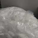 DROVAN Mattress Topper Queen Size - Extra Thick Mattress Pad Cover - Pillow Top Deep Pocket with Breathable 7D Spiral Fiber Filling Cooling Mattress Cover (White)