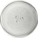 HQRP 9.6" / 24.5cm Glass Turntable Plate Microwave Oven Cooking Tray Replacement for LG, GE, Magic Chef, Hotpoint, Panasonic, Kenmore, Retro, Rival Small Microwaves 245mm