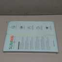 Titanium Cutting Board Double Sided Food Grade, Pure Titanium/PP for Kitchen, Cutting Board Easy to Clean[15.5*10.5+12*8.5] (Silver)