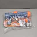 Nerf Dog Tennis Ball Blaster Dog Toy Gift Set, Tennis Ball Dog Fetch Toy Launches up to 50 ft, Dog Ball Thrower for All Breeds Includes Translucent Blue Tennis Ball Launcher and 3 Dog Tennis Balls (4 Piece Set)