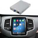 Full Screen Wireless Carplay & Android Auto Module for Volvo XC90/XC60/XC40/S90/S60/V60/V90 2016-2022 Carplay Retrofit Kit Sensus Upgrade Seamless Connectivity Support Original Camera/SWC/Microphone
