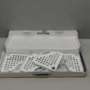 Better Living Products 70040 ULTI-Mate Rust Proof Aluminum Tension Shower Pole Caddy, No Size, White