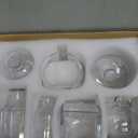 Bud Vases Set of 12, Clear Glass Bud Vase in Bulk, Small Vases for Centerpiece Mini Modern Flower Vase Transparent, Wedding Party Table Home Decor