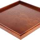 Segolike 1/35 Scale Wooden Shelf Base for Scenic Landscaping of Sand Weave Stage, 30x30cm