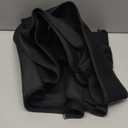 YIANNA Waist Trainer for Women Latex Underbust Double Training Belt Tummy Control Waist Cincher Sport Girdle (Small, D-black (Triple Straps))