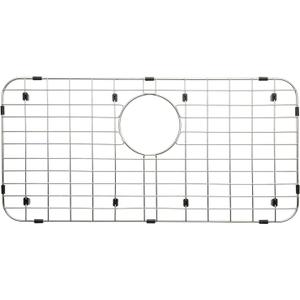 Serene Valley 25-1/4" X 12-1/2“ Sink Grid, Rear Drain with Corner Radius 1-1/2", NLW2513R