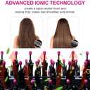 Dimecano Hair Dryer Brush, 4 in 1 One Step Hair Dryer and Styler Volumizer, Professional Hot Air Brush with Negative Ion Anti-frizz Blowout for Drying, Straightening, Salon, Black Pink