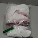 6 Gallon White Drawstring Trash Bags, 2 Rolls