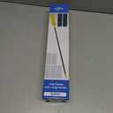 Qaestfy Under Appliance Cleaning Tool with Long Handle, 2 Reusable Microfiber Pads, 5 Disposable Dusting Cloths, Retractable Flat Gap Duster (30-63) for Behind Fridge, Washer, Bed, Furniture