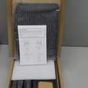 Rfiver Mobile TV Stand for 23-60 Inch LCD LED Flat/Curved Panel Screen TVs up to 88 lbs, Rolling TV Stand with Adjustable Shelf & Tilt, Portable Floor Stand on Wheels for Bedroom, Living Room, Office (Black)