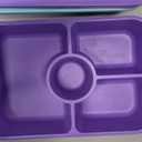 Canfanni 4 Pcs Bento Snack Box Containers, 4 Compartment Divided Stackable Food Storage Containers with Lids, Meal Prep Lunch Container with Sauce Cups
