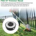 RO6G FSA57 Replacement Spool -FSA 57 Stihl Trimmer Head Replacement Stihl Autocut C3-2,Stihl Trimmer Head 4009 710 2106-3 Pack