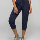 3 Pack Women's Capri Joggers Sweatpants Athletic Yoga Lounge Gym Pocketsl Size M (M)