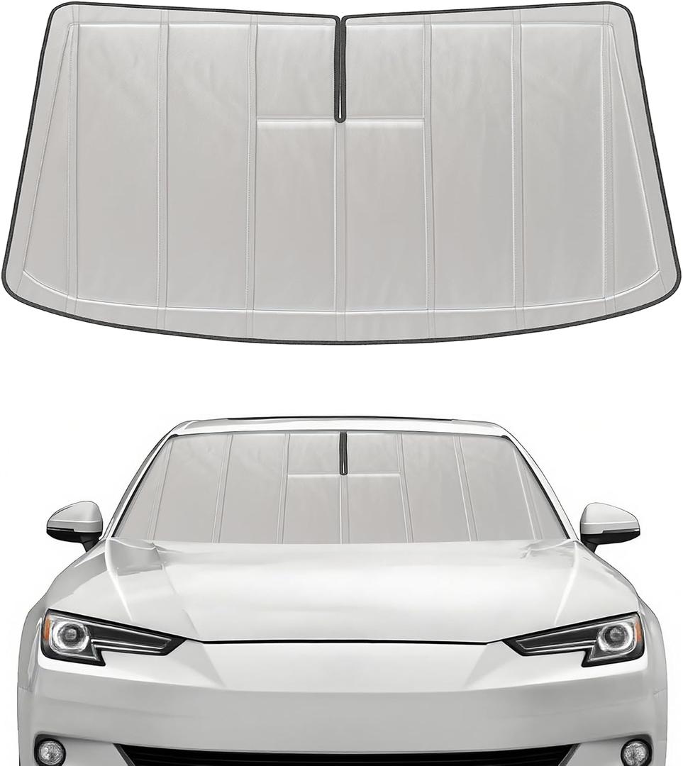Sunshade for Car Windshield, for Honda CR-V(2023-2026), Sun Shade and Summer Car Accessories for Toyota RAV4(2012-2024) and for Lexus UX(2019-2024), 57 25.5 inches