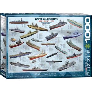 EuroGraphics WWII War Ships 1000 Piece Puzzle (6000-0133)