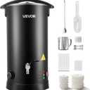 VEVOR 30 Lbs Wax Melter for Candle Making, Fast and Even Heating, with Easy Pour Spout and Temperature Control, Hourglass Base for Non-Stick Smooth Flow, Wax Melting Pot for Making Candles Soaps