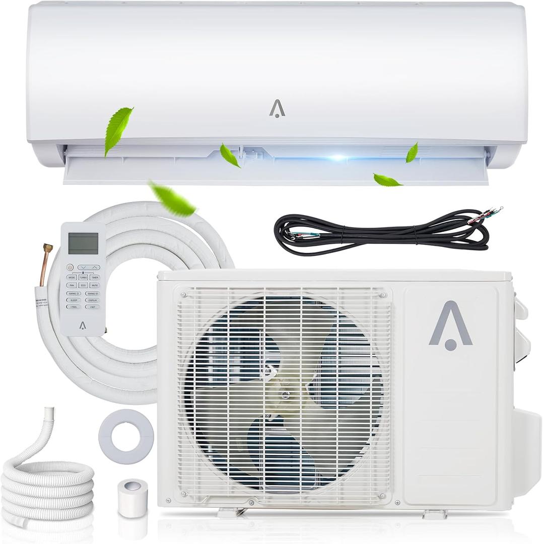 Acekool 9000 BTU Ductless Mini Split Air, Only Outdoor Fan
